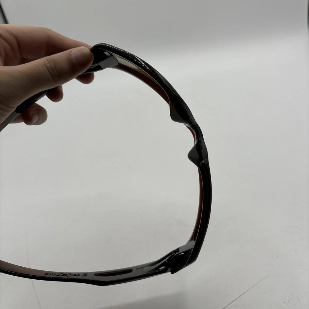 Oakley Eyepatch 2 Rootbeer Brown Polarized Sunglasses Preowned READ